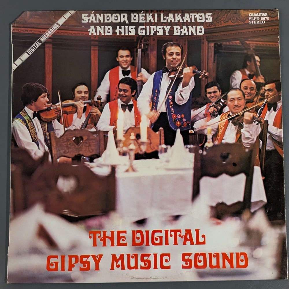 Sandor Deki Lakatos The Digital Gipsy Music Sound Vinyl LP 1982 Qualiton SLPD